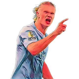 Sticker Haaland by👉 @footballstickers - 9