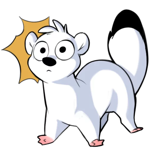 cartoon clipart animal figure