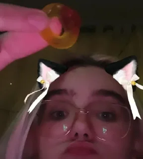 Стикер усталые стикеры - 2