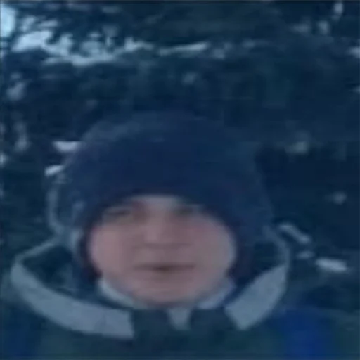 Человек снег человеческое лицо