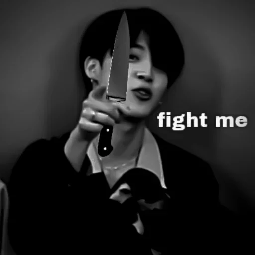 weapon knife human face