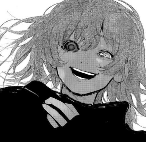 Стикер 芳村エト by @tokyoghoulstickers - 7