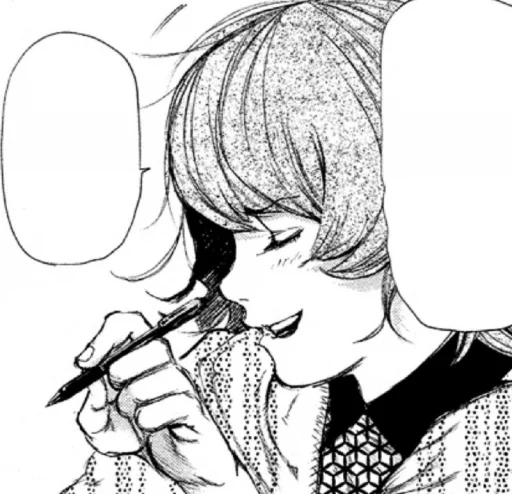 Стикер 芳村エト by @tokyoghoulstickers - 4