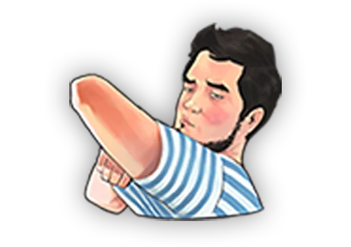 human face sketch illustration