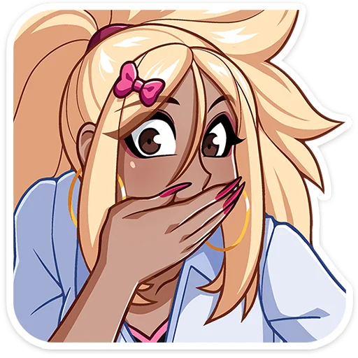 Sticker Эцуко от @TgSticker - 6