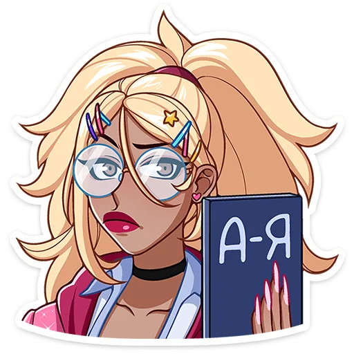 Sticker Эцуко от @TgSticker - 1