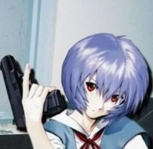 anime cartoon hime cut