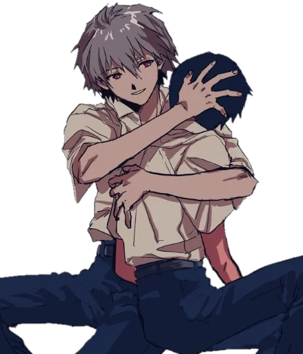 anime cartoon human face