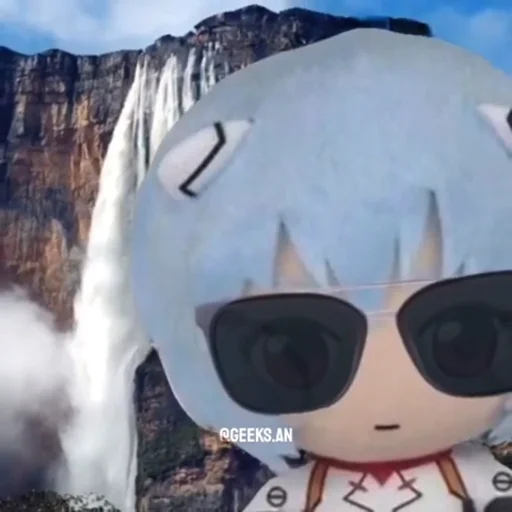 солнечные очки мультфильм водопад