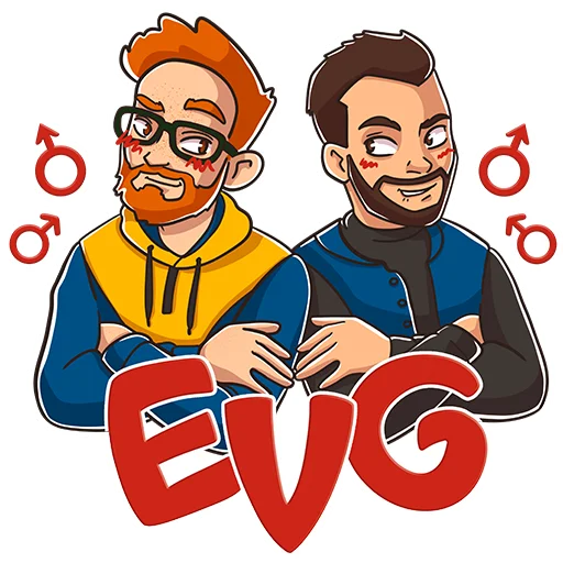 Стикер evg_100 - 1