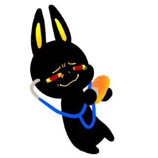 Стикер Зло из золота - 4