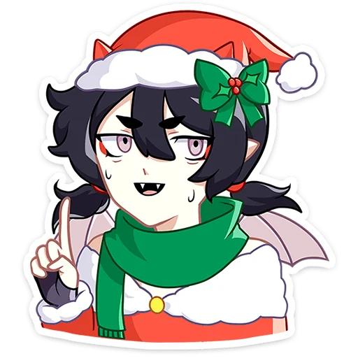 Новогодняя Ивэлтин @TgSticker - 