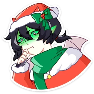 Sticker Новогодняя Ивэлтин @TgSticker - 11