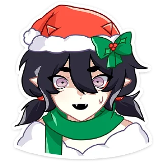 Sticker Новогодняя Ивэлтин @TgSticker - 5