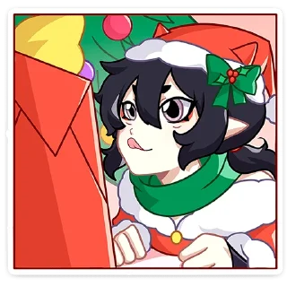 Sticker Новогодняя Ивэлтин @TgSticker - 6