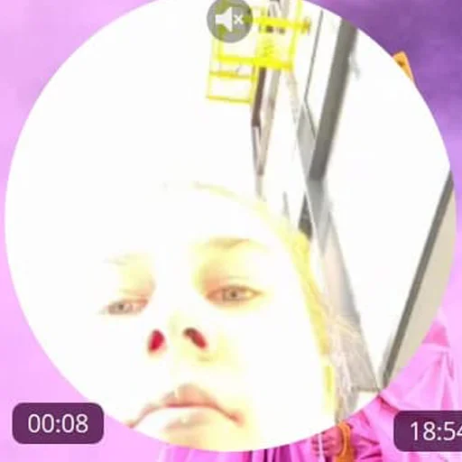 human face text pink