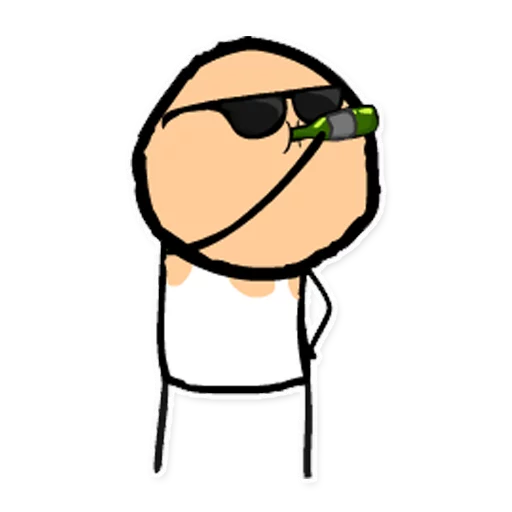 эскиз рисование очки