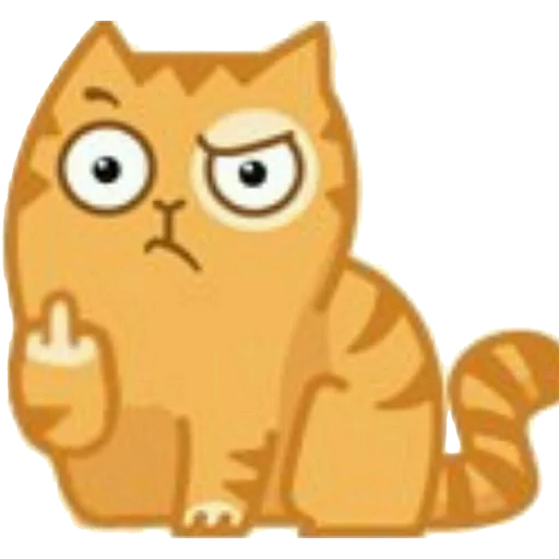 клипарт кошка мультфильм