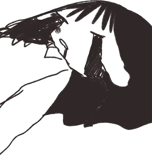 sketch drawing anime