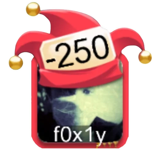 Стикер f0x1y_pack - 10