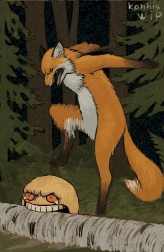 Стикер f0x1y_pack - 1