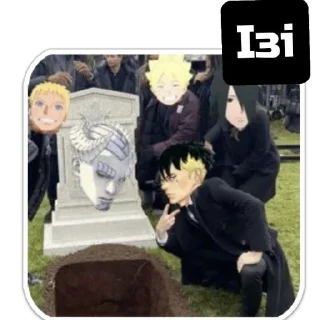 Стикер Упоротий Борутка - 4