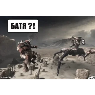 Стикер Serius Sam - 1