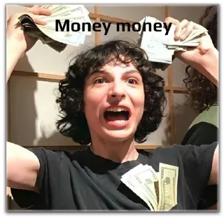 Sticker финн - 9