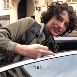 Sticker финн - 10