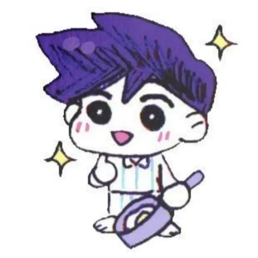 Стикер omori - 2