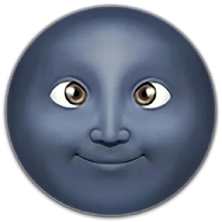 Sticker moon - 0