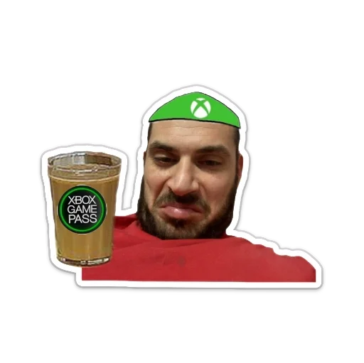 Sticker гачиатаман - 10