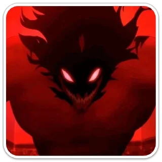 Sticker анти Акира фудо - 9