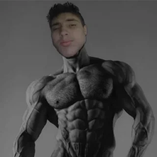 Sticker giga chad 7200creator - 1