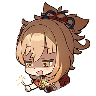 Sticker Больше стикеров 👉🏻 @genshinstickers1 - 4