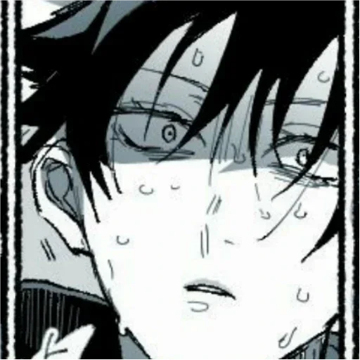 эскиз иллюстрация аниме