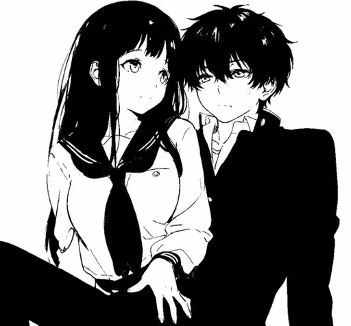 аниме человеческое лицо эскиз