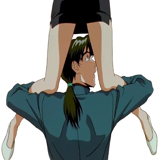 мультфильм человеческое лицо аниме