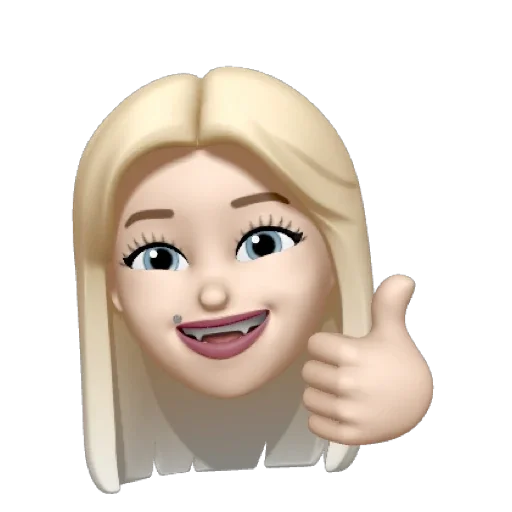 cartoon smile human face