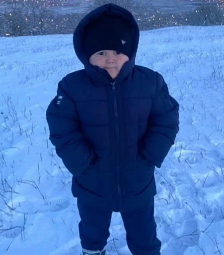 clothing person snowsuit