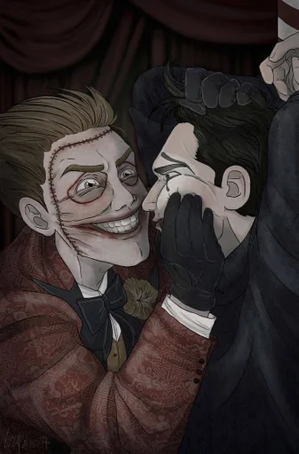 мультфильм человеческое лицо живопись