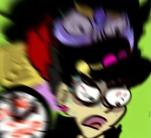 cartoon human face art