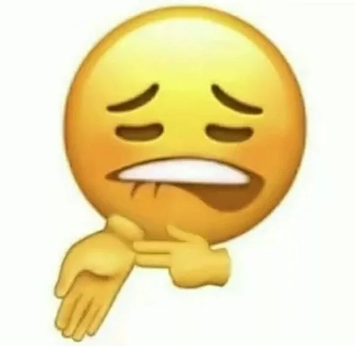 cartoon yellow emoticon