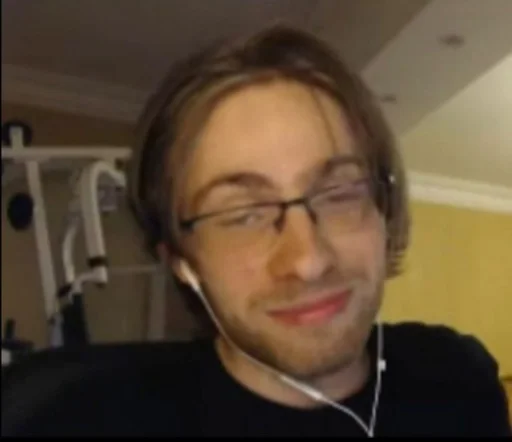 person indoor human face