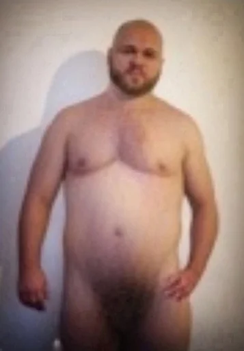 person barechested man