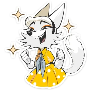 Стикер Амели от @TgSticker - 5