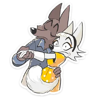 Стикер Амели от @TgSticker - 4