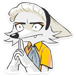 Стикер Амели от @TgSticker - 10