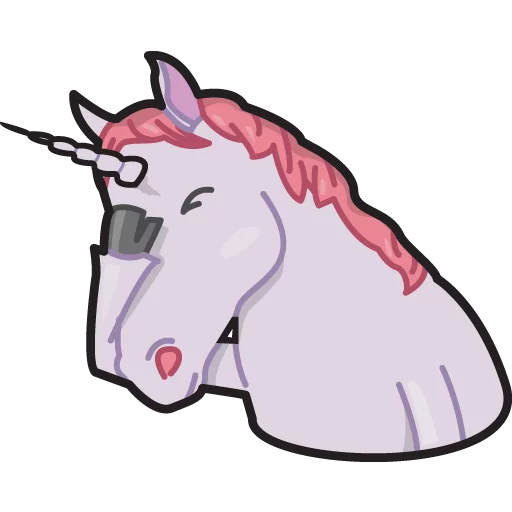 эскиз лошадь мультфильм