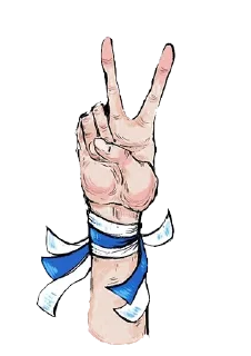 Sticker @fair_russia 🤍💙🤍 - 3